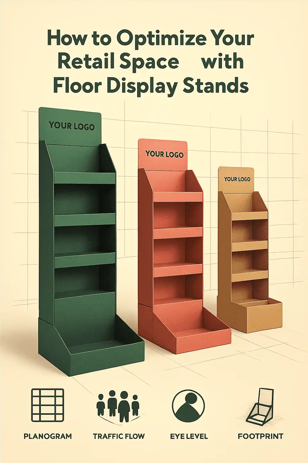 How to Optimize Your Retail Space with Floor Display Stands?